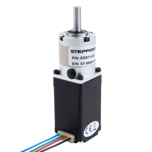 Nema 11 Step Motor Bipolar L=51mm Dişli Oranı 5:1 EG Serisi Planet Dişli Kutusu
