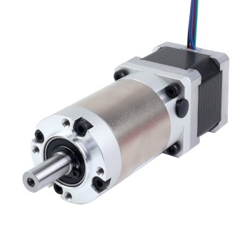 Nema 14 Step Motor Bipolar L=34mm Dişli Oranı 100:1 EG Serisi Planet Dişli Kutusu