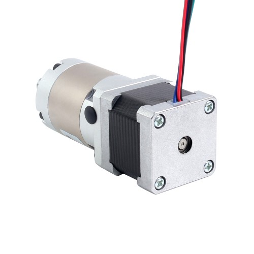Nema 14 Step Motor Bipolar L=34mm Dişli Oranı 15:1 EG Serisi Planet Dişli Kutusu