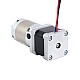 Nema 14 Step Motor Bipolar L=34mm Dişli Oranı 15:1 EG Serisi Planet Dişli Kutusu