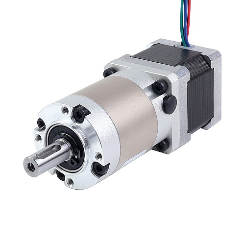 Nema 14 Step Motor Bipolar L=34mm Dişli Oranı 20:1 EG Serisi Planet Dişli Kutusu