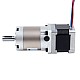 Nema 14 Step Motor Bipolar L=34mm Dişli Oranı 20:1 EG Serisi Planet Dişli Kutusu