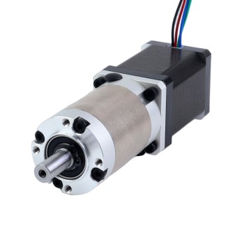 Nema 14 Step Motor Bipolar L=52mm Dişli Oranı 100:1 EG Serisi Planet Dişli Kutusu