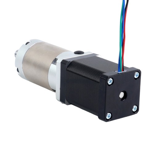 Nema 14 Step Motor Bipolar L=52mm Dişli Oranı 100:1 EG Serisi Planet Dişli Kutusu