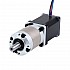 Nema 14 Step Motor Bipolar L=52mm Dişli Oranı 20:1 EG Serisi Planet Dişli Kutusu
