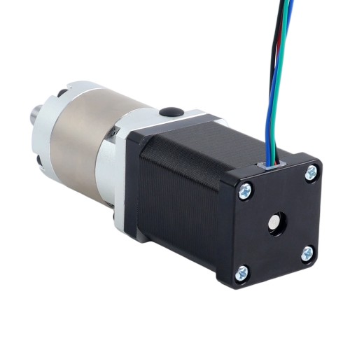Nema 14 Step Motor Bipolar L=52mm Dişli Oranı 20:1 EG Serisi Planet Dişli Kutusu