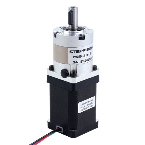 Nema 14 Step Motor Bipolar L=52mm Dişli Oranı 5:1 EG Serisi Planet Dişli Kutusu