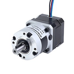 Nema 17 Step Motor Bipolar L=34mm Dişli Oranı 10:1 MG Serisi Planet Dişli Kutusu