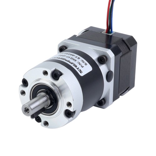 Nema 17 Step Motor Bipolar L=34mm Dişli Oranı 100:1 MG Serisi Planet Dişli Kutusu