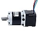 Nema 17 Step Motor Bipolar L=34mm Dişli Oranı 100:1 MG Serisi Planet Dişli Kutusu