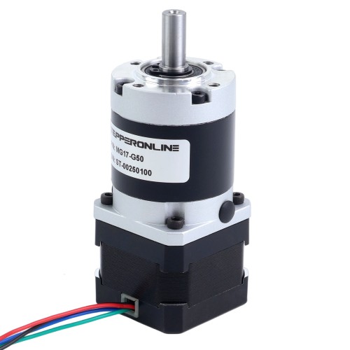 Nema 17 Step Motor Bipolar L=34mm Dişli Oranı 50:1 MG Serisi Planet Dişli Kutusu