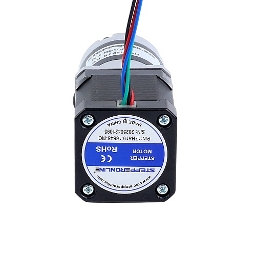 Nema 17 Step Motor Bipolar L=48mm Dişli Oranı 20:1 MG Serisi Planet Dişli Kutusu