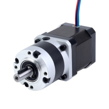 Nema 17 Step Motor Bipolar L=48mm Dişli Oranı 5:1 MG Serisi Planet Dişli Kutusu