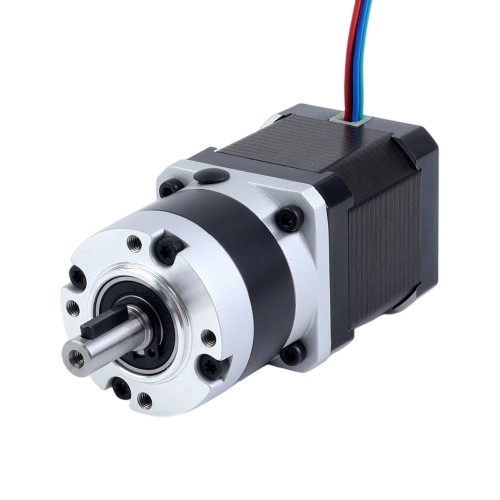Nema 17 Step Motor Bipolar L=48mm Dişli Oranı 5:1 MG Serisi Planet Dişli Kutusu