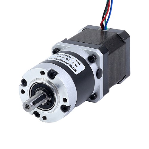 Nema 17 Step Motor Bipolar L=48mm Dişli Oranı 50:1 MG Serisi Planet Dişli Kutusu