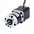 Nema 17 Step Motor Bipolar L=48mm Dişli Oranı 50:1 MG Serisi Planet Dişli Kutusu