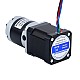Nema 17 Step Motor Bipolar L=48mm Dişli Oranı 50:1 MG Serisi Planet Dişli Kutusu