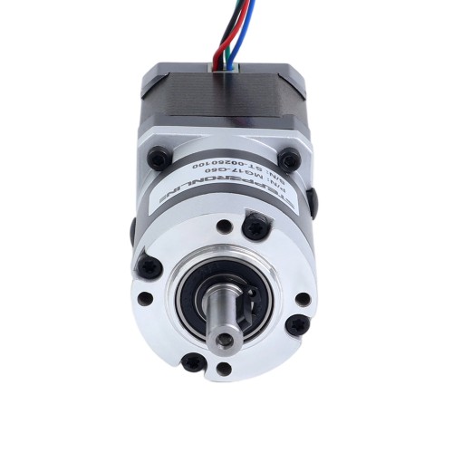 Nema 17 Step Motor Bipolar L=48mm Dişli Oranı 50:1 MG Serisi Planet Dişli Kutusu
