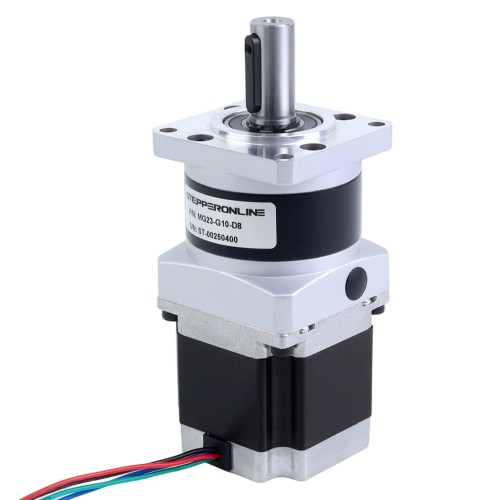Nema 23 Step Motor Bipolar L=54,5mm Dişli Oranı 10:1 MG Serisi Planet Dişli Kutusu