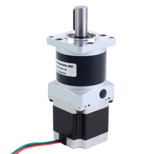 Nema 23 Step Motor Bipolar L=54,5mm Dişli Oranı 50:1 MG Serisi Planet Dişli Kutusu