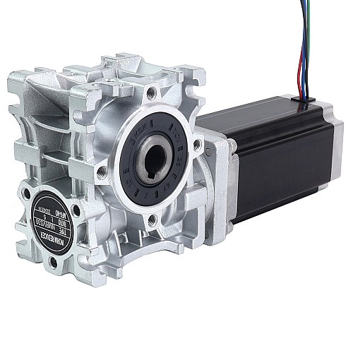 Nema 23 Step Motor 113 mm Dişli Oranı 50:1 Sonsuz Dişli Kutusu NMRVS30 Sonsuz Dişli Hız Düşürücü Nema 23 Step Motor 113 mm Dişli Oranı 50:1 Sonsuz Dişli Kutusu NMRVS30 Sonsuz Dişli Hız Düşürücü