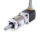 Nema 8 Step Motor Bipolar L=28mm Dişli Oranı 10:1 EG Serisi Planet Dişli Kutusu