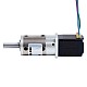 Nema 8 Step Motor Bipolar L=28mm Dişli Oranı 10:1 EG Serisi Planet Dişli Kutusu