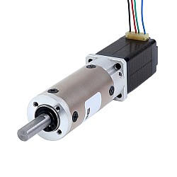 Nema 8 Step Motor Bipolar L=39,3 mm Dişli Oranı 100:1 EG Serisi Planet Dişli Kutusu