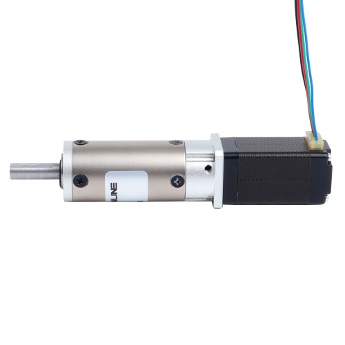 Nema 8 Step Motor Bipolar L=39,3 mm Dişli Oranı 100:1 EG Serisi Planet Dişli Kutusu