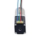 Nema 8 Step Motor Bipolar L=39,3 mm Dişli Oranı 100:1 EG Serisi Planet Dişli Kutusu