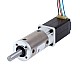 Nema 8 Step Motor Bipolar L=39,3 mm Dişli Oranı 50:1 EG Serisi Planet Dişli Kutusu