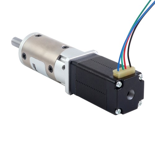 Nema 8 Step Motor Bipolar L=39,3 mm Dişli Oranı 50:1 EG Serisi Planet Dişli Kutusu