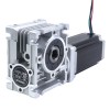 Nema 23 Step Motor 113 mm Dişli Oranı 15:1 Sonsuz Dişli Kutusu YRV30 Sonsuz Dişli Hız Düşürücü - 23HS45-4204S-YRV30-G15 | StepperOnline