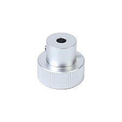 Alüminyum Alaşımlı Motor El Çarkı 25 mm Dış Çap 5 mm Delik Çapı