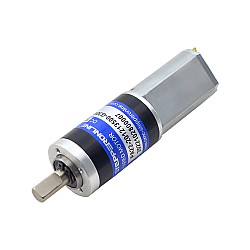 CN Satışta - Fırçalı 12V DC Dişli Motoru 2,7Kg.cm/34,5RPM 304:1 Planet Dişli Kutusu ile