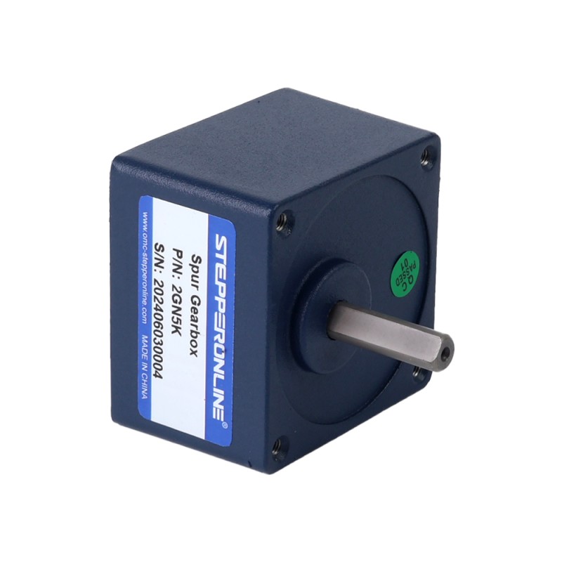 6W 220VAC 50Hz 18-270RPM 0,18Nm (25,49oz.in) Flanşlı 60mm Mahmuzlu Şanzıman Tek Fazlı AC Değişken Hızlı Motor