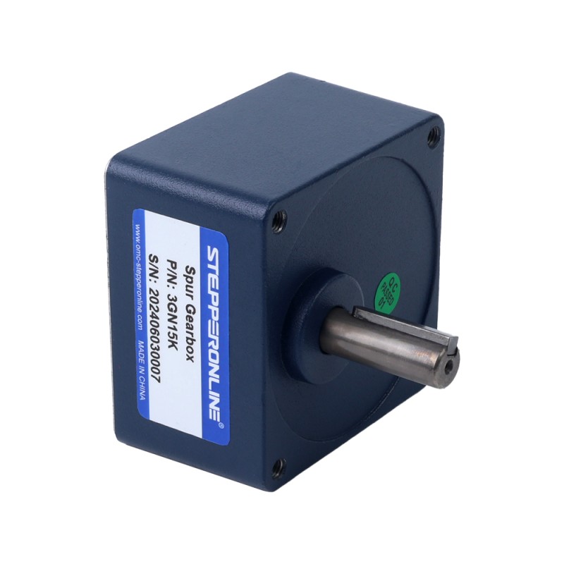 Fırçalanmış 24V 30W 1,60Nm (226,58oz.in) 120RPM 15:1 Düz Şanzımanlı DC Dişli Motoru