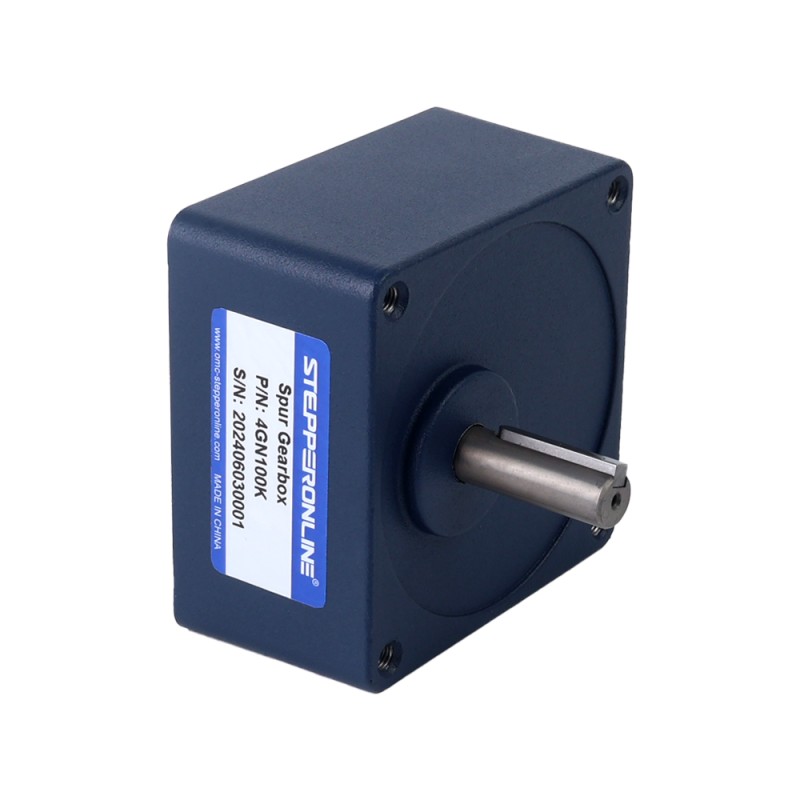 25W 220VAC 50Hz 13,5RPM 8,00Nm (1132,89oz.in) Flanşlı 80mm Mahmuzlu Redüktör Tek Fazlı AC Endüksiyon Motoru