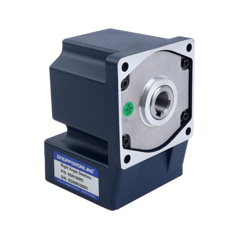 25W 220VAC 50Hz 0,9-13,5RPM 12,00Nm (1699,32oz.in) Flanşlı 80mm Dik Açılı Şanzıman Tek Fazlı AC Değişken Hızlı Motor
