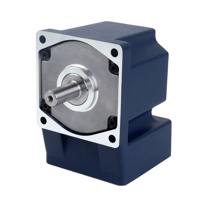 25W 220VAC 50Hz 0,9-13,5RPM 12,00Nm (1699,32oz.in) Flanşlı 80mm Dik Açılı Şanzıman Tek Fazlı AC Değişken Hızlı Motor