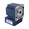 25W 220VAC 50Hz 9-135RPM 1,30Nm (184,09oz.in) Flanşlı 80mm Dik Açılı Şanzıman Tek Fazlı AC Değişken Hızlı Motor