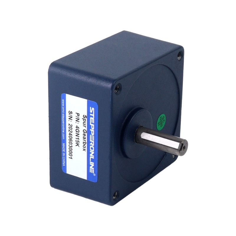 48V 40W 200RPM Dişli Fırçasız DC Motor 1,55Nm (219,50oz.in) 15:1 Düz Şanzıman