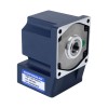 25W 220VAC 50Hz 6-90RPM 1,90Nm (269,06oz.in) Flanşlı 80mm Dik Açılı Şanzıman Tek Fazlı AC Değişken Hızlı Motor