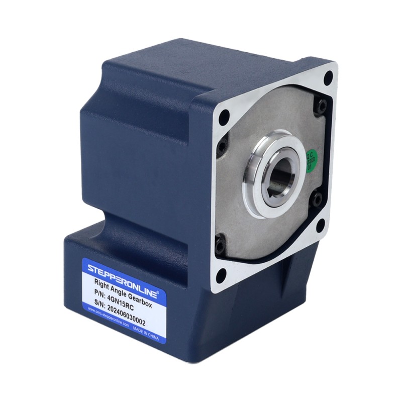 25W 220VAC 50Hz 6-90RPM 1,90Nm (269,06oz.in) Flanşlı 80mm Dik Açılı Şanzıman Tek Fazlı AC Değişken Hızlı Motor