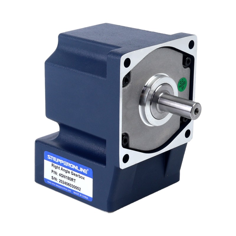 25W 220VAC 50Hz 0,5-7,5RPM 16,00Nm (2265,76oz.in) Flanşlı 80mm Dik Açılı Şanzıman Tek Fazlı AC Değişken Hızlı Motor