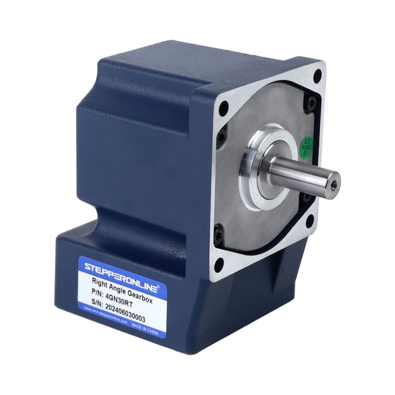 Fırçalanmış 12V 60W 4.05Nm (573.53oz.in) 100RPM 30:1 Dik Açılı Şanzıman DC Dişli Motoru