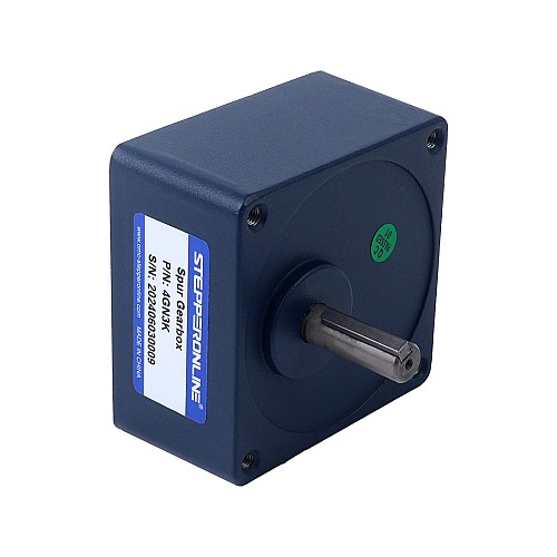 25W 220VAC 50Hz 450RPM 0,45Nm (63,73oz.in) Flanşlı 80mm Mahmuzlu Redüktör Tek Fazlı AC Endüksiyon Motoru