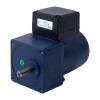 25W 220VAC 50Hz 67,5RPM 2,99Nm (423,42oz.in) Flanşlı 80mm Mahmuzlu Redüktör Tek Fazlı AC Endüksiyon Motoru
