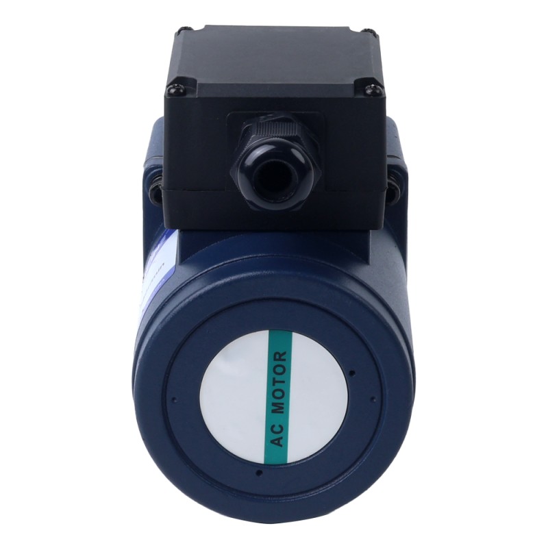 25W 220VAC 50Hz 67,5RPM 2,99Nm (423,42oz.in) Flanşlı 80mm Mahmuzlu Redüktör Tek Fazlı AC Endüksiyon Motoru