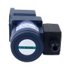 25W 220VAC 50Hz 27RPM 6,50Nm (920,48oz.in) Flanşlı 80mm Dik Açılı Şanzıman İçi Boş Şaft Tek Fazlı AC Endüksiyon Motoru